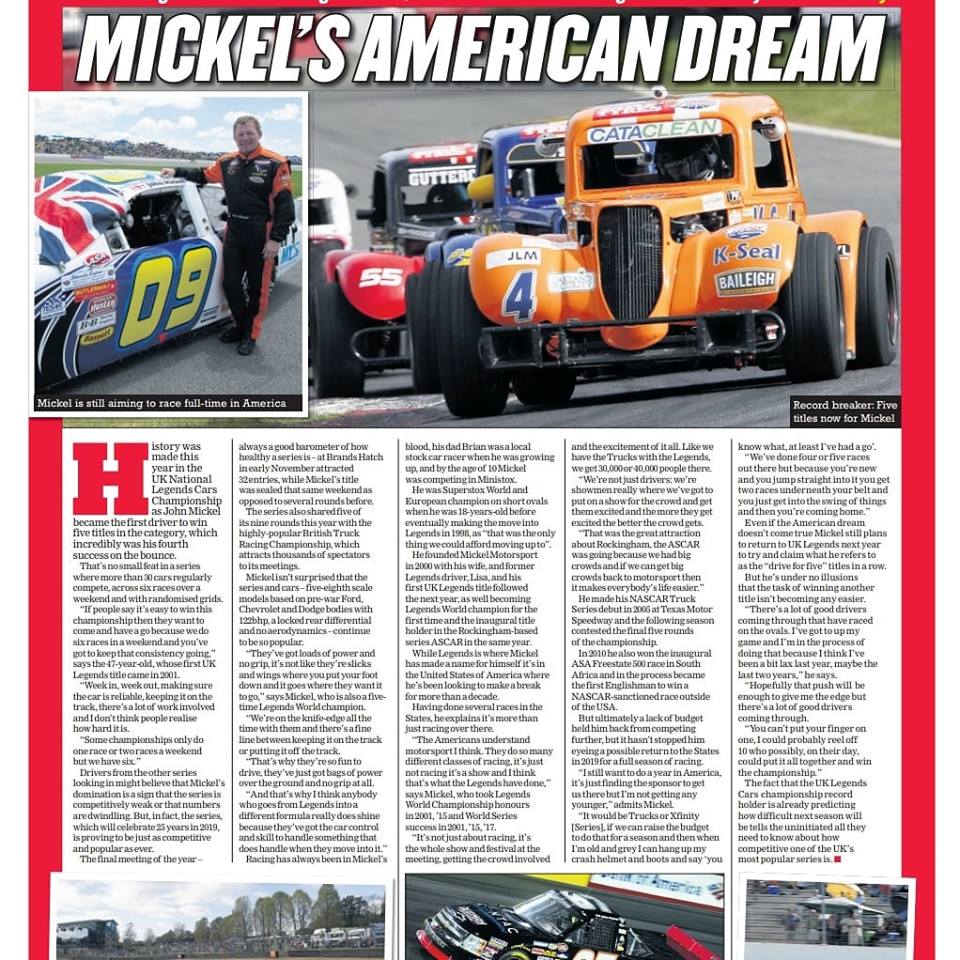 Mickel's American Dream - Motorsport News Gallery Image 62