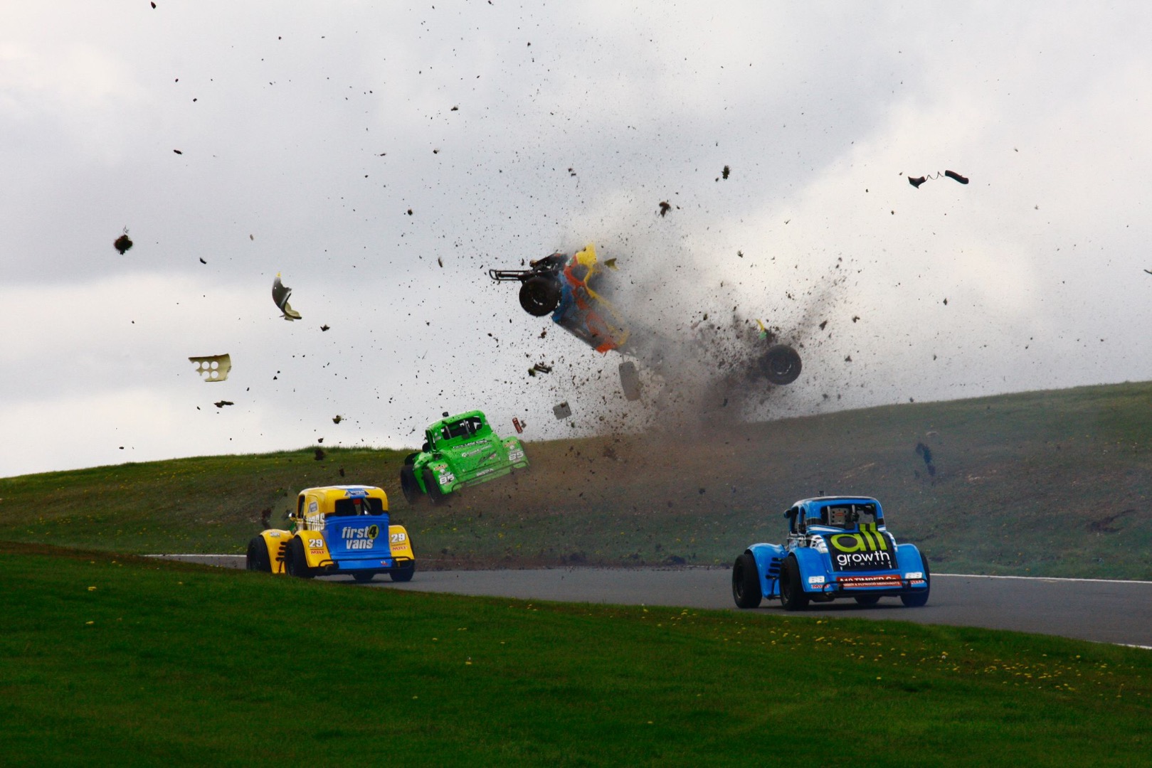 Mickel Makes Plans with Parker after Spectacular Crash Gallery Image 4