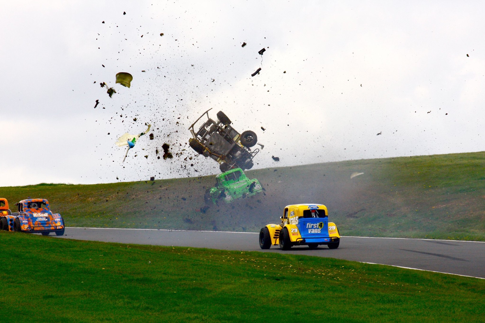 Mickel Makes Plans with Parker after Spectacular Crash Gallery Image 13